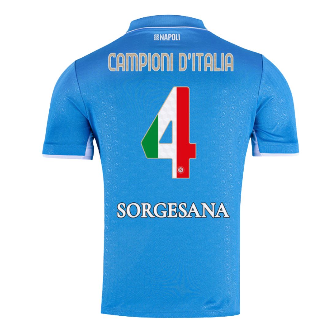 SSC Napoli Campioni d'Italia Home Match Shirt 2024/2025 - ITASPORT