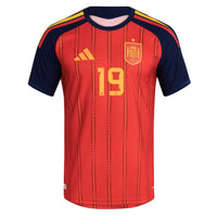 Spain 2026 Authentic Home Jersey – Yamal 19 - ADIDAS