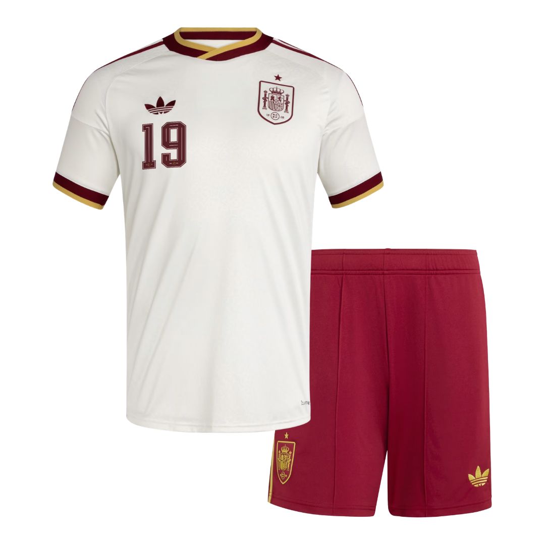 Spain 2026 Away Kids Kit - Yamal 19 - ADIDAS