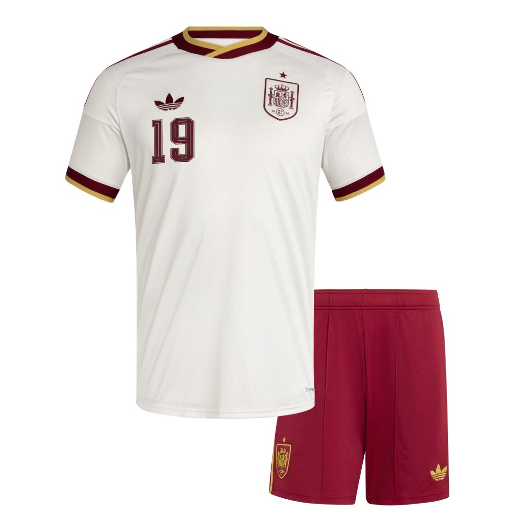 Spain 2026 Away Kids Kit - Yamal 19 - ADIDAS