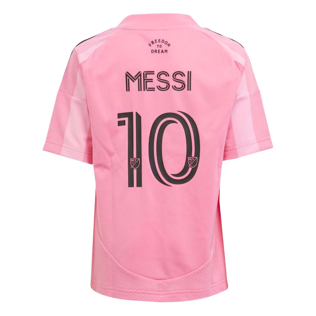 Inter Miami CF 2025 Home Jersey Kids Messi 10 - ADIDAS