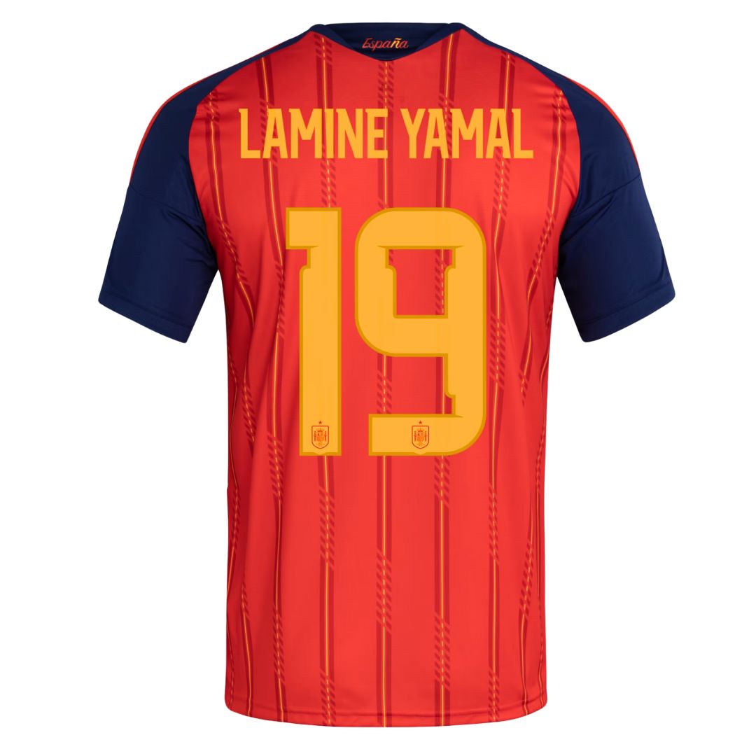 Spain 2026 Home Jersey – Yamal 19 - ADIDAS