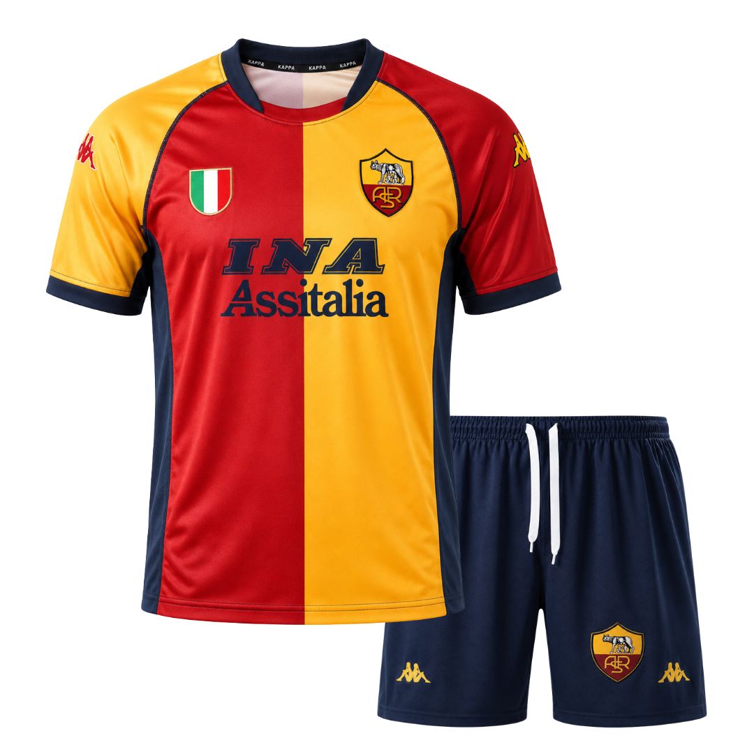 AS Roma 2001/02 Champions League Kids Kit - ITASPORT