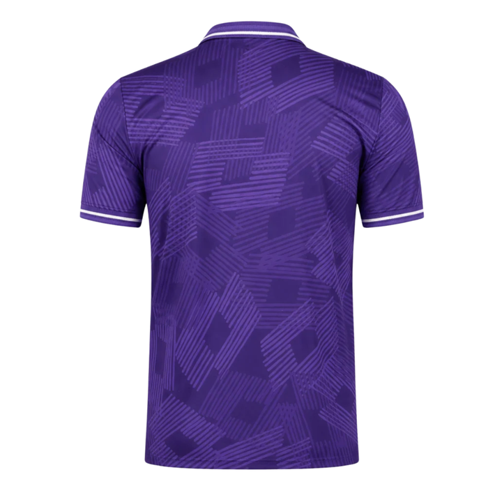 Rear view: Back of the Fiorentina 1992/93 home kids retro jersey