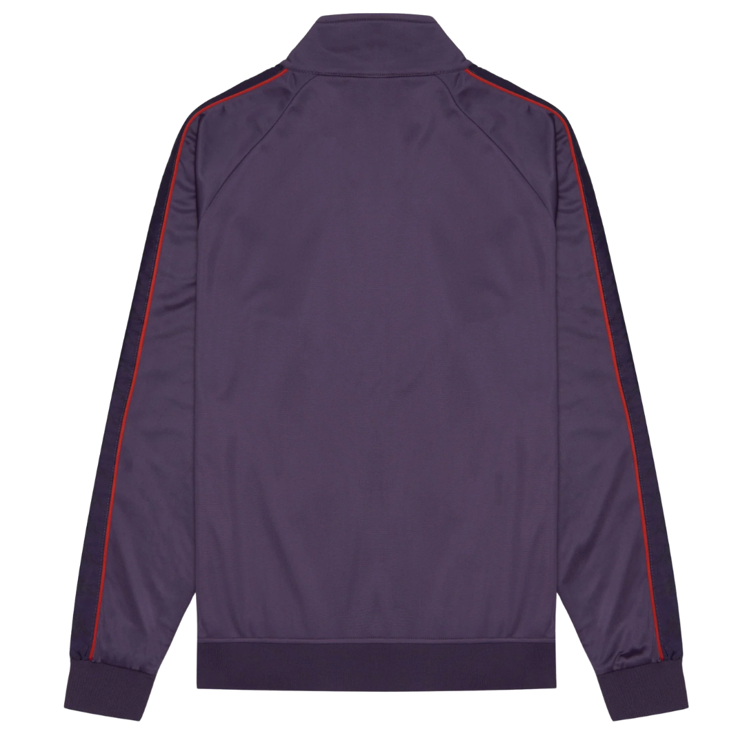 Kappa 222 Banda Wanniston Slim Women's Track Jacket Violet rear view - Kappa