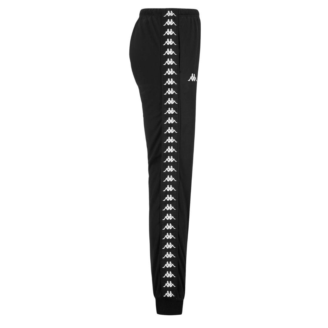 Kappa 222 Banda Wrastoria Slim Women's Track Pants Black side view - Kappa