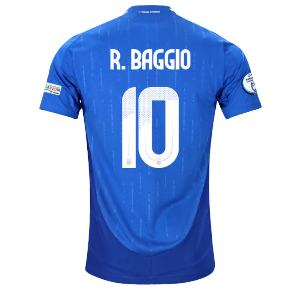 R. Baggio 10 Name Set Italy 24/25 Home Jersey - ITA SPORTS