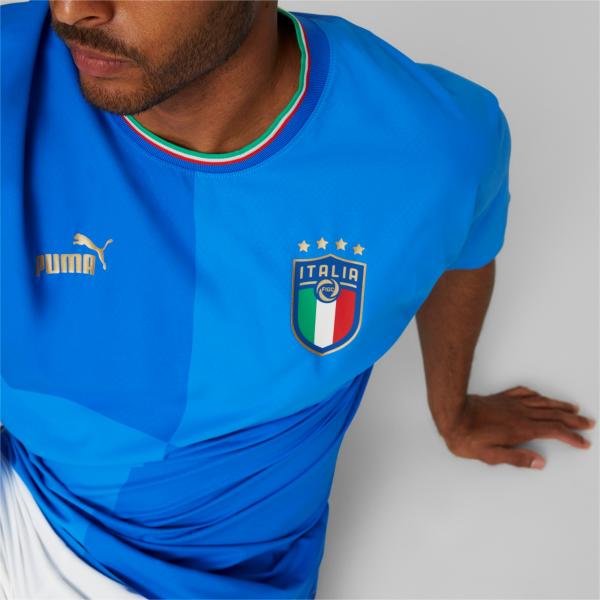 Puma Italy Home Bastoni 23 Jersey 2022-2023 (Official Printing)