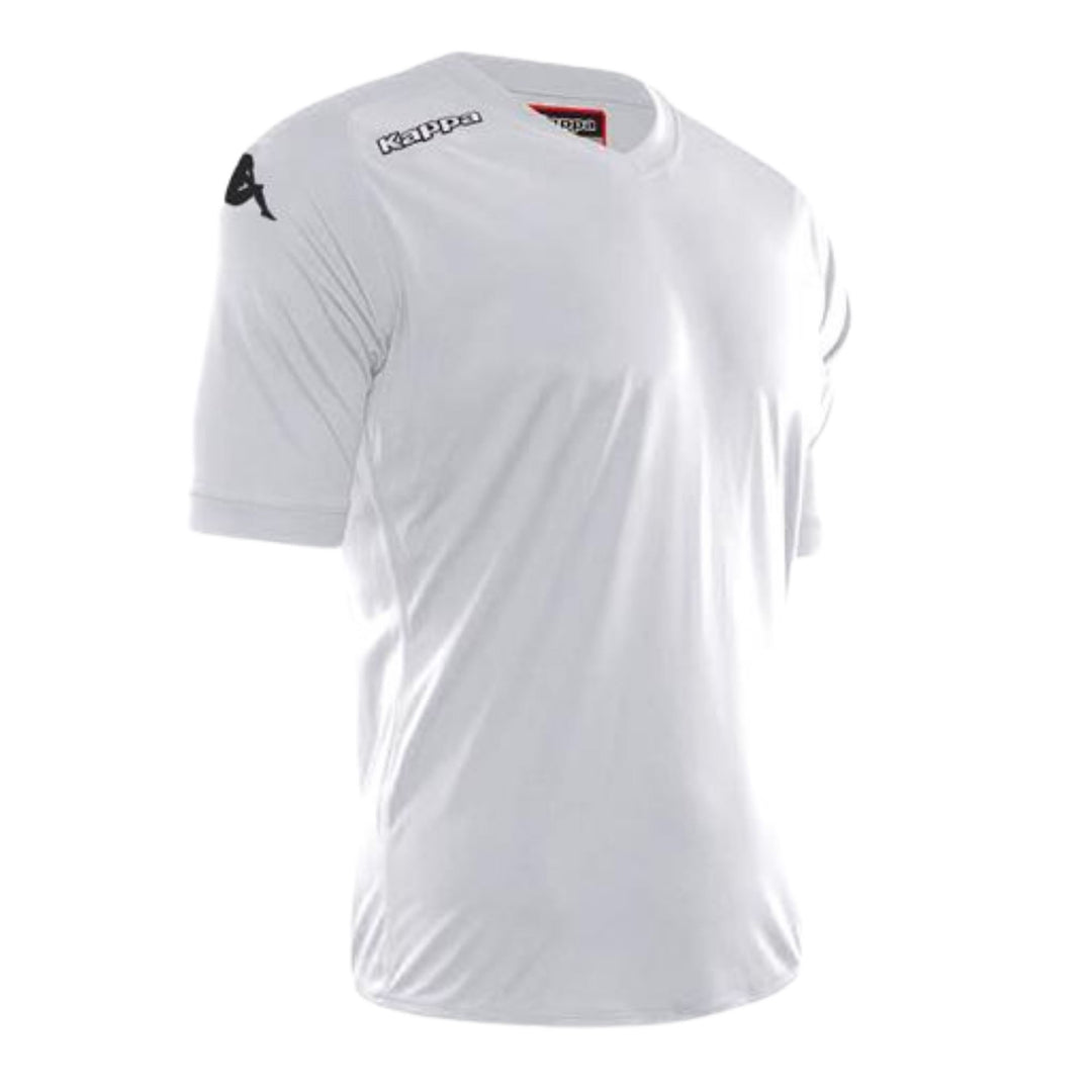 Kappa Short Sleeve Jersey Youth White - ITASPORT