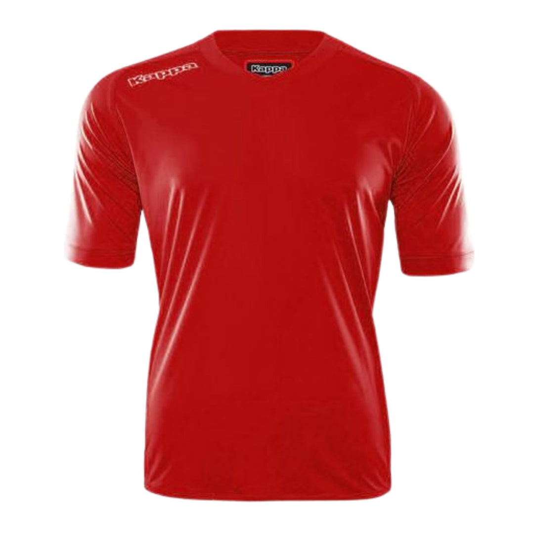 Kappa Short Sleeve Jersey Youth Red - ITASPORT