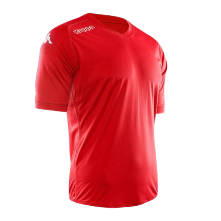Kappa Short Sleeve Jersey Youth Red - ITASPORT