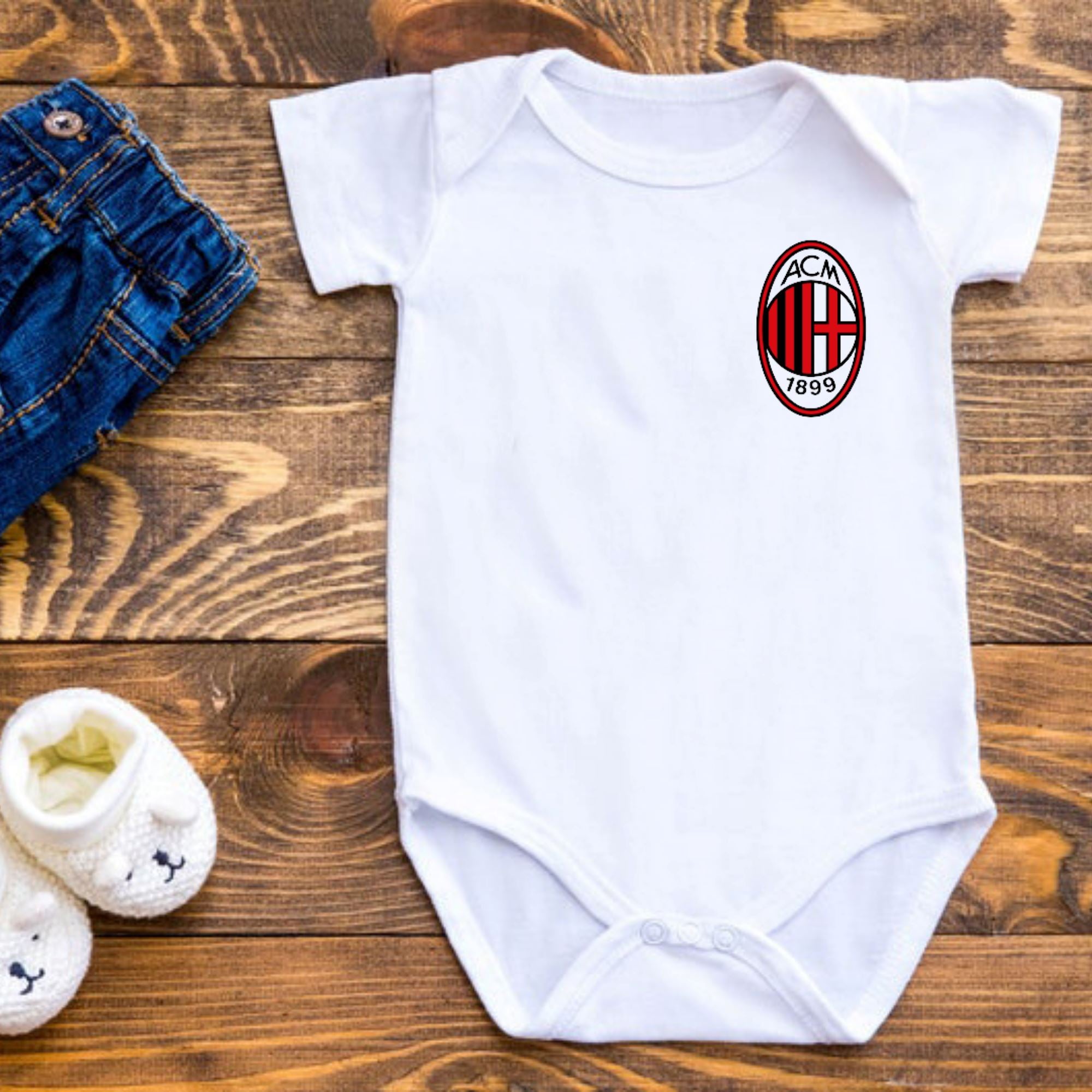 AC Milan Baby Bodysuit - ITASPORT