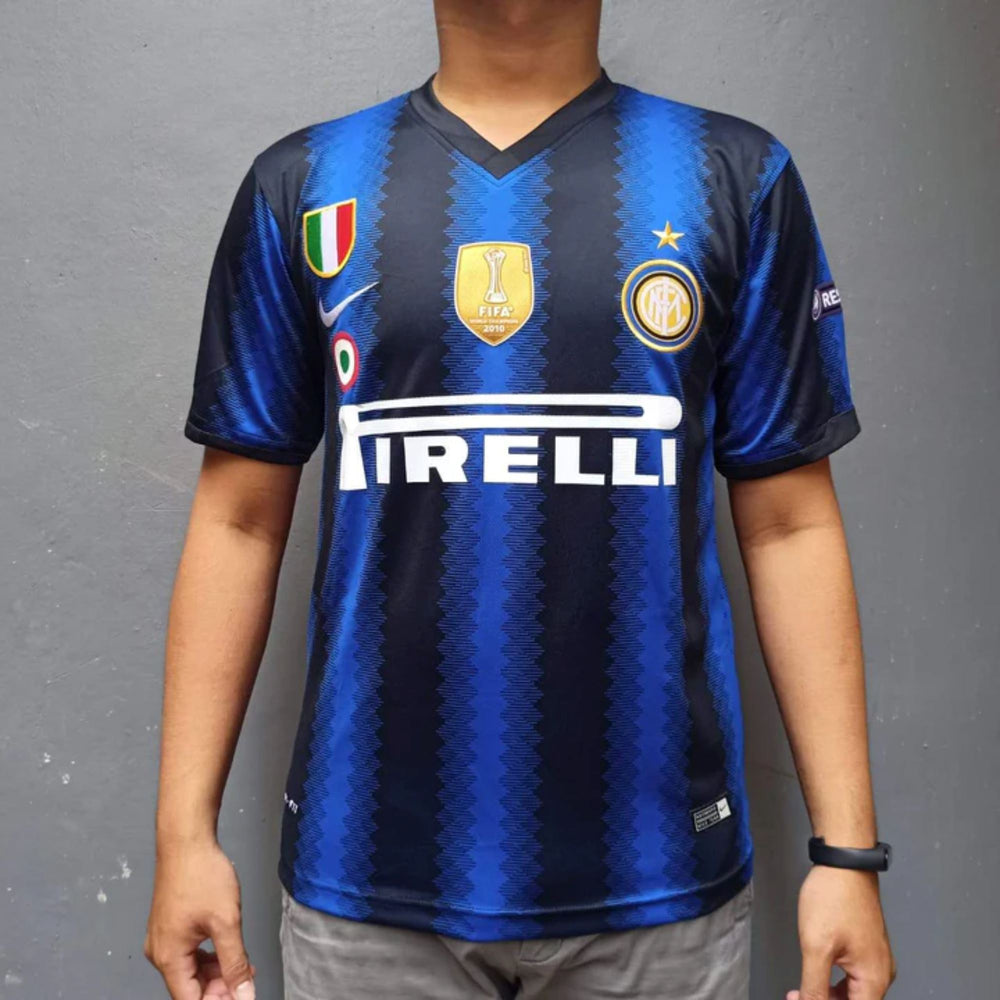 2010/11 Inter Milan Home Jersey with full patches - ITASPORT