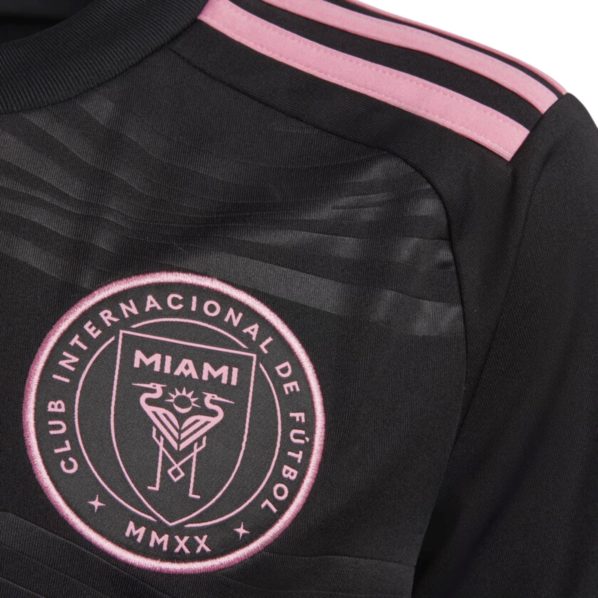 Inter Miami Messi Away Jersey Authentic Black La Noche Kit - ADIDAS