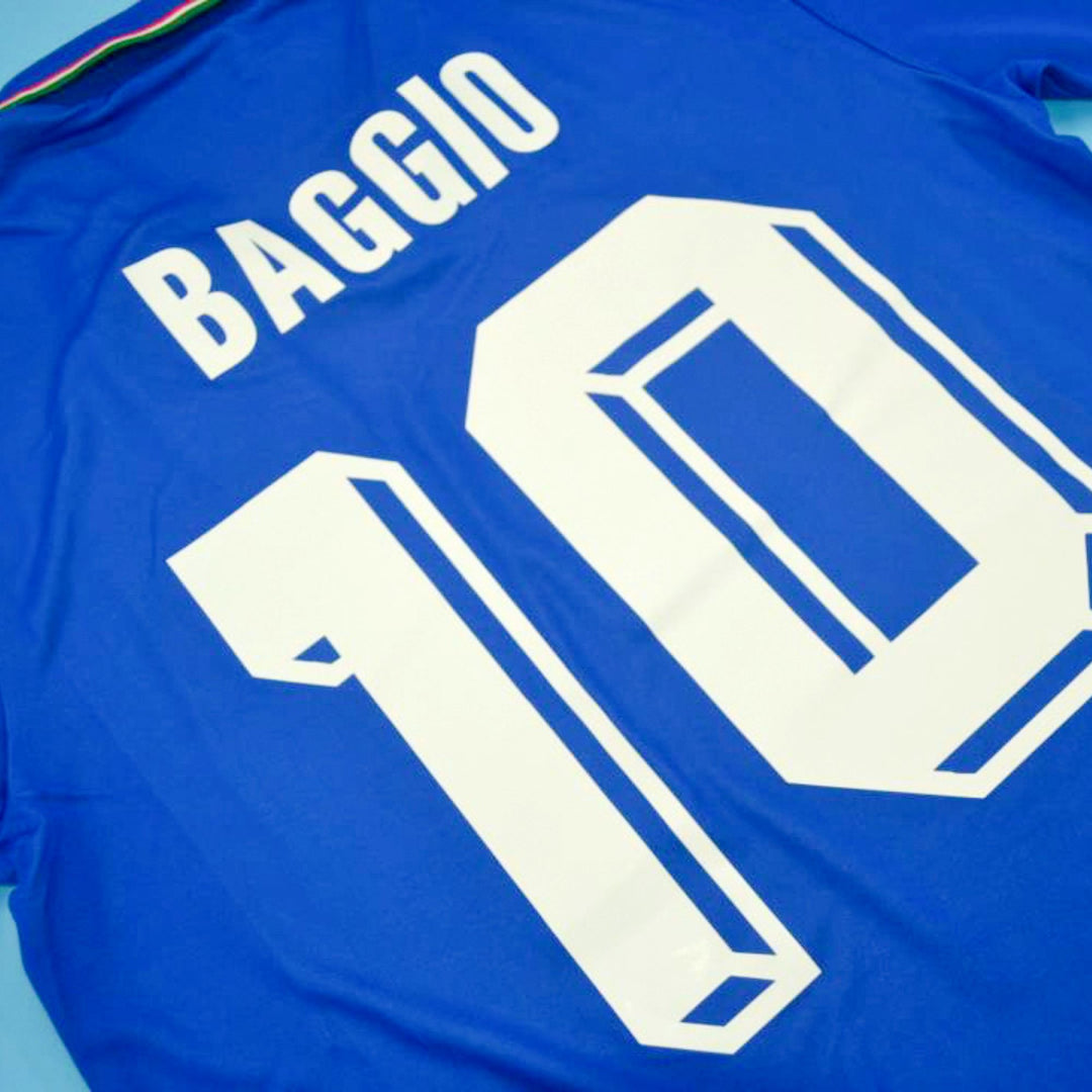 Maillot Italie vintage (coupe du monde 1990) - Vintage Football Area Maillot Italie vintage (coupe du monde 1990) - Vintage Football Area