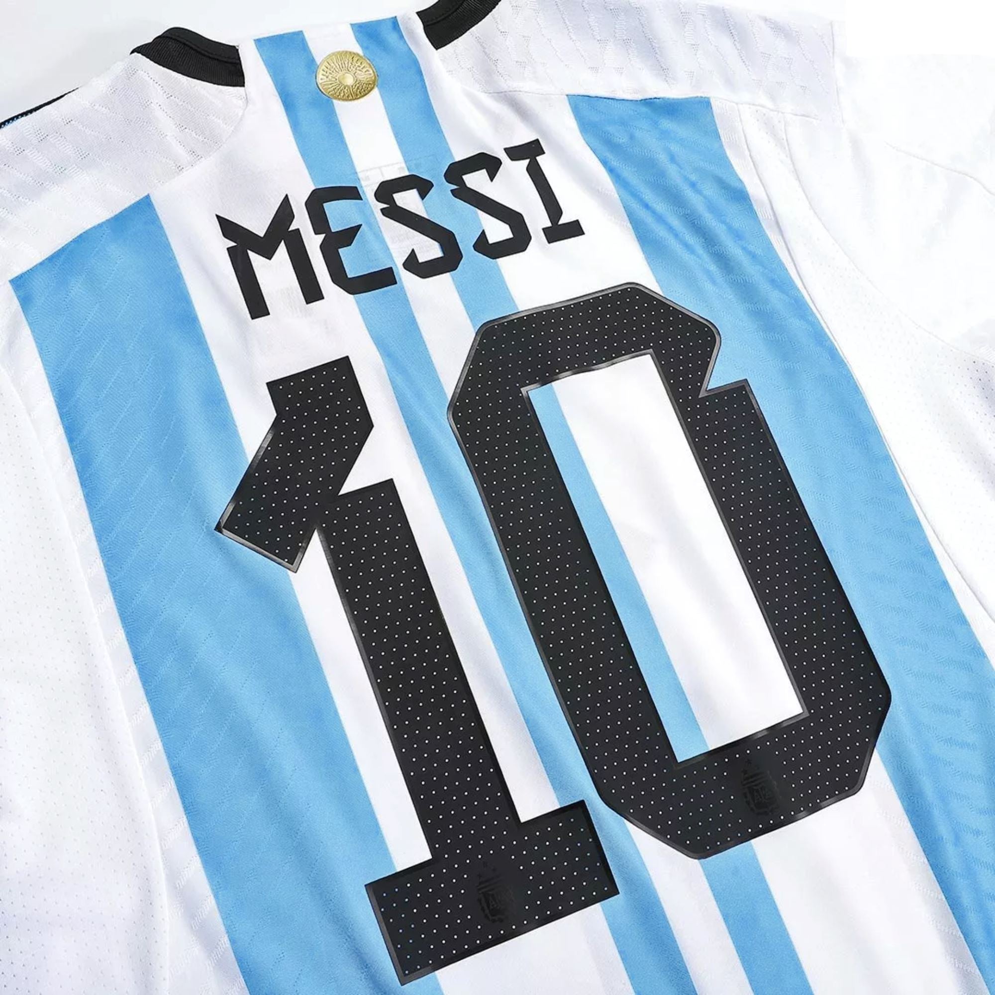New MESSI #10 Argentina Away World Cup 2022 Champion Jersey