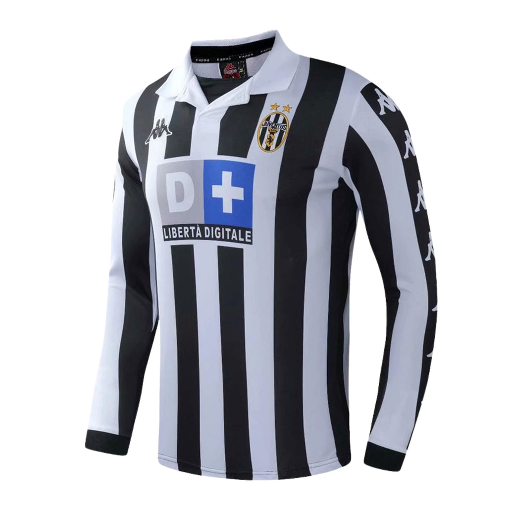 99/00 Juventus Home Jersey Long Sleeve Retro Juventus – ITASPORT