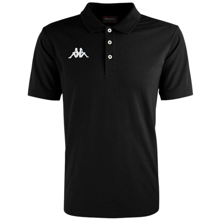 Kappa Men's Polo Black - ITASPORT