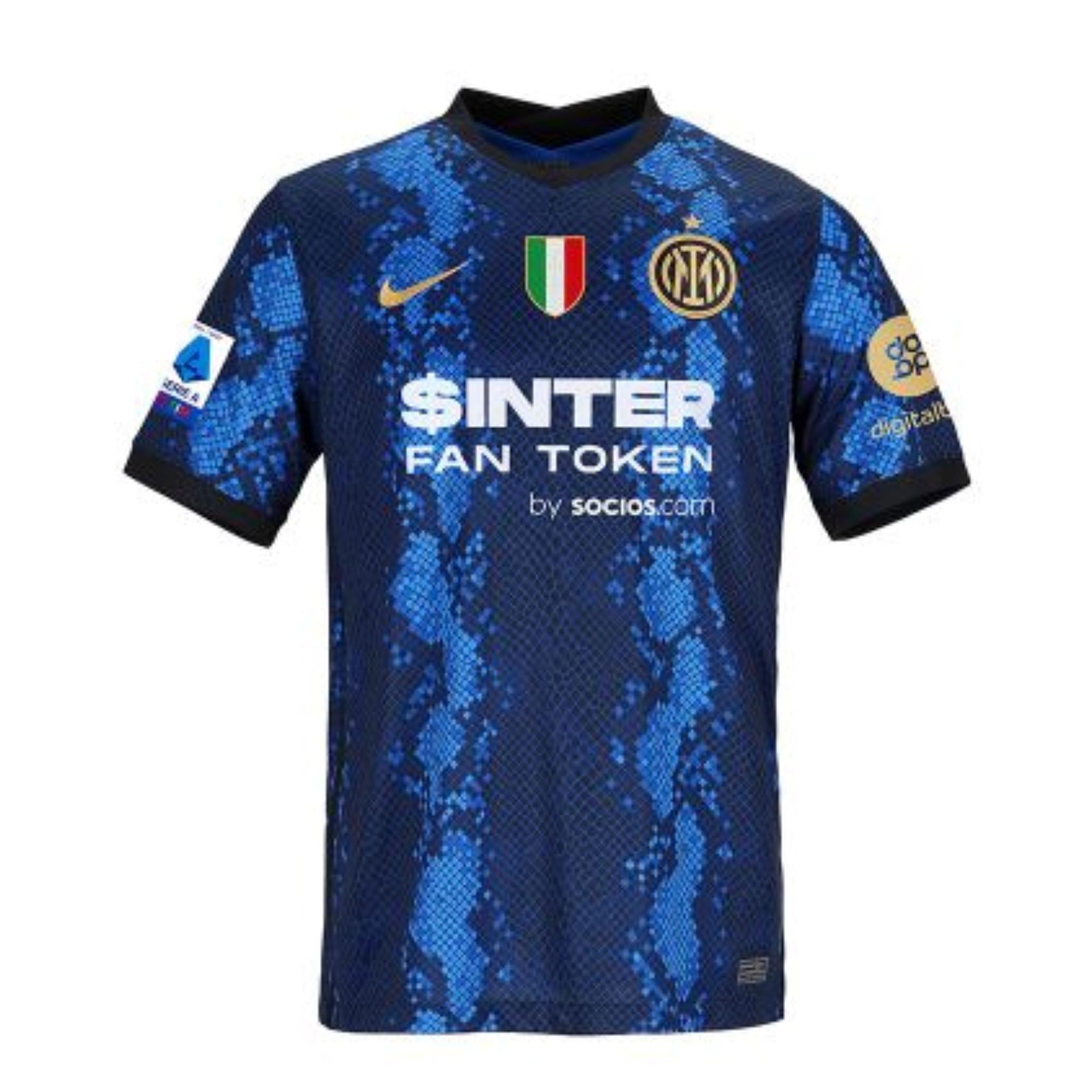 Inter Milan Home Jersey 21/22 with patches - ITASPORT