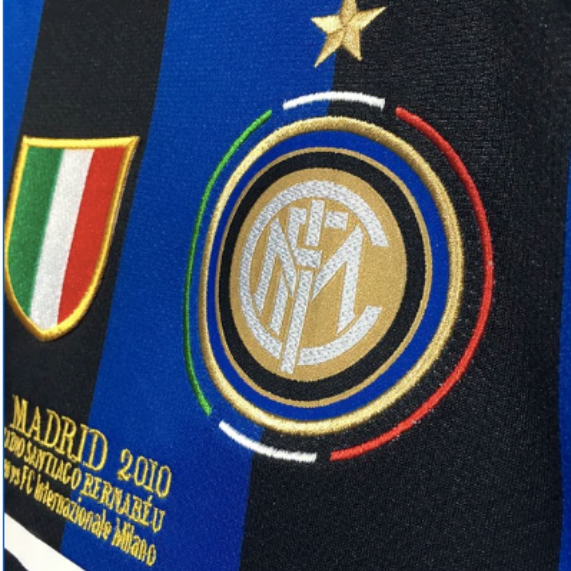 2009/10 Inter Home Jersey - Euro Final Kit - ITASPORT