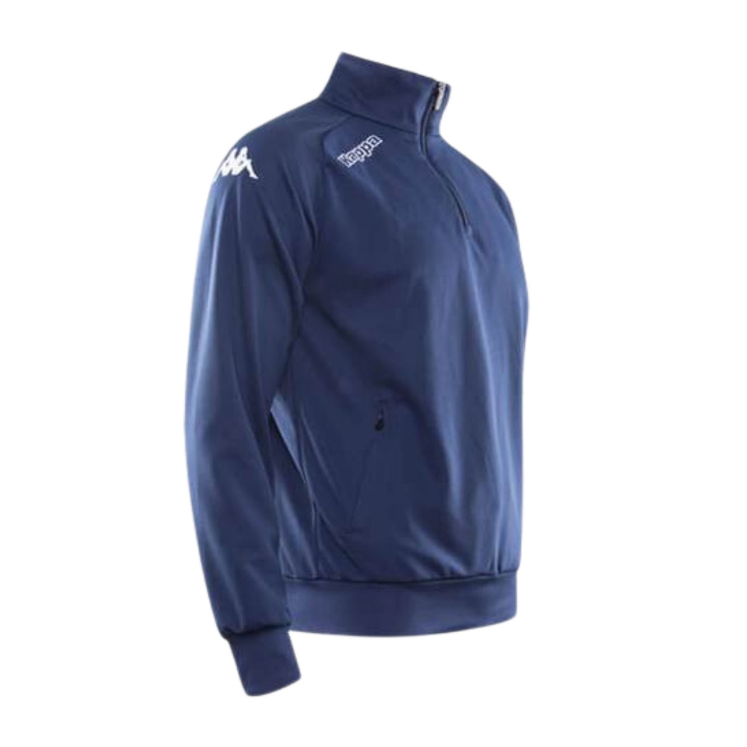 Kappa Track Jacket 1/4 Zip Navy - ITASPORT
