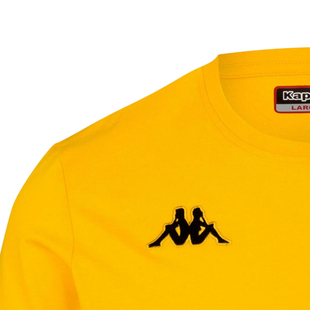 Kappa Meleto T-Shirt Yellow - ITASPORT