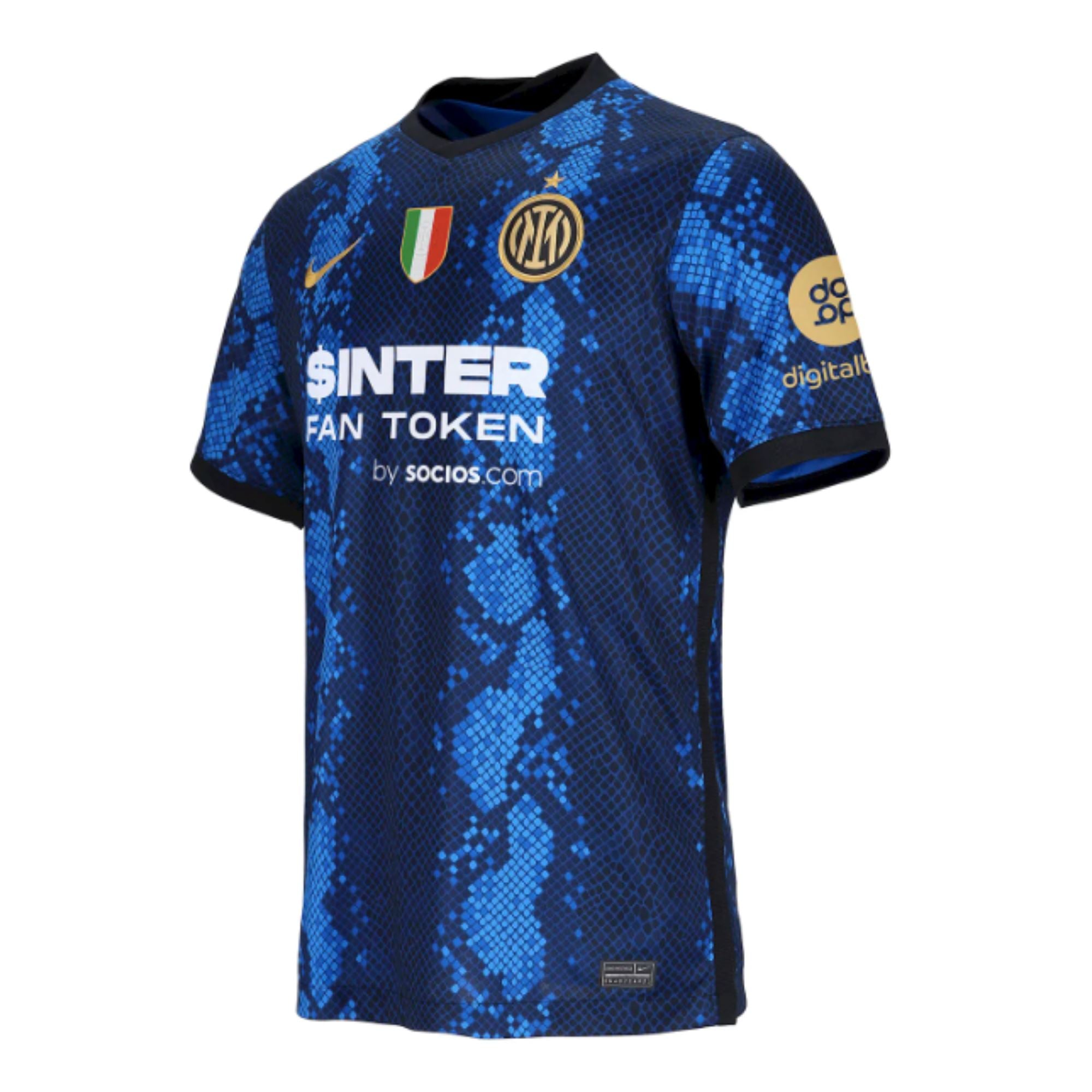 Inter Milan Home Jersey 21/22 with patches - ITASPORT